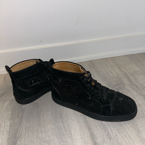 Luis strass suede calf and strass. - Picture 3 of 3